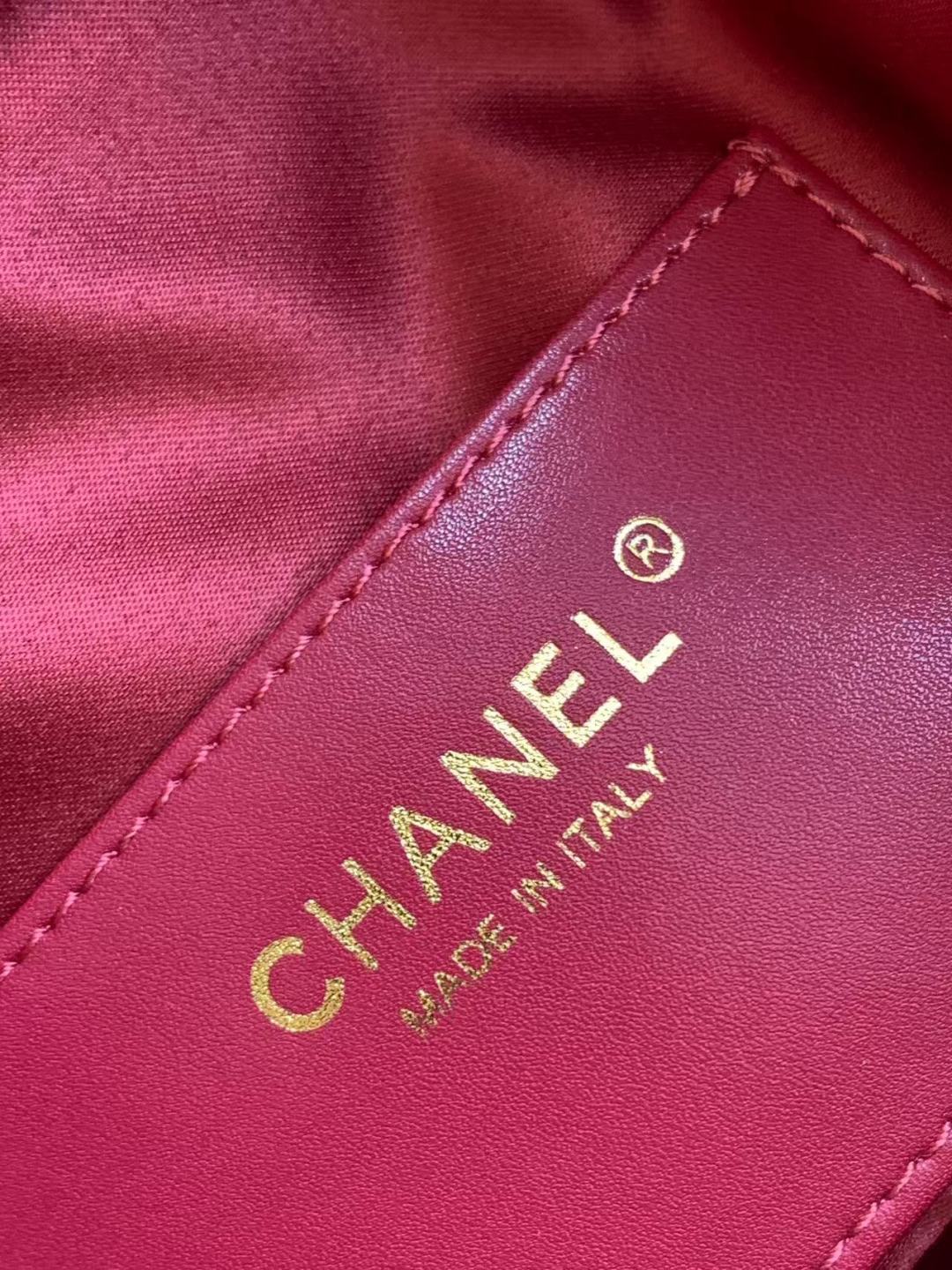 Chanel 25 Small Hobo in Red
