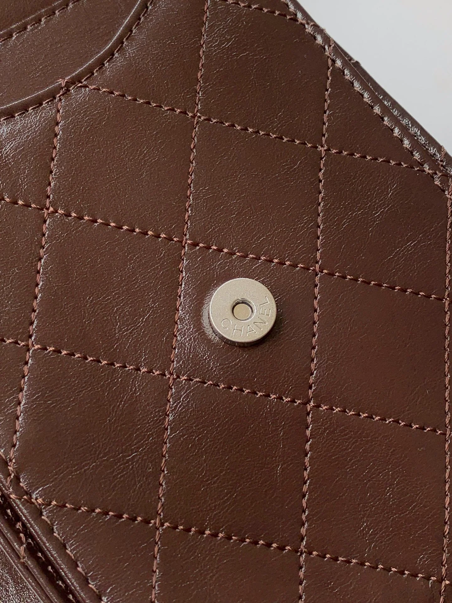 Chanel 25 Small Hobo in Coffee Brown Calfskin