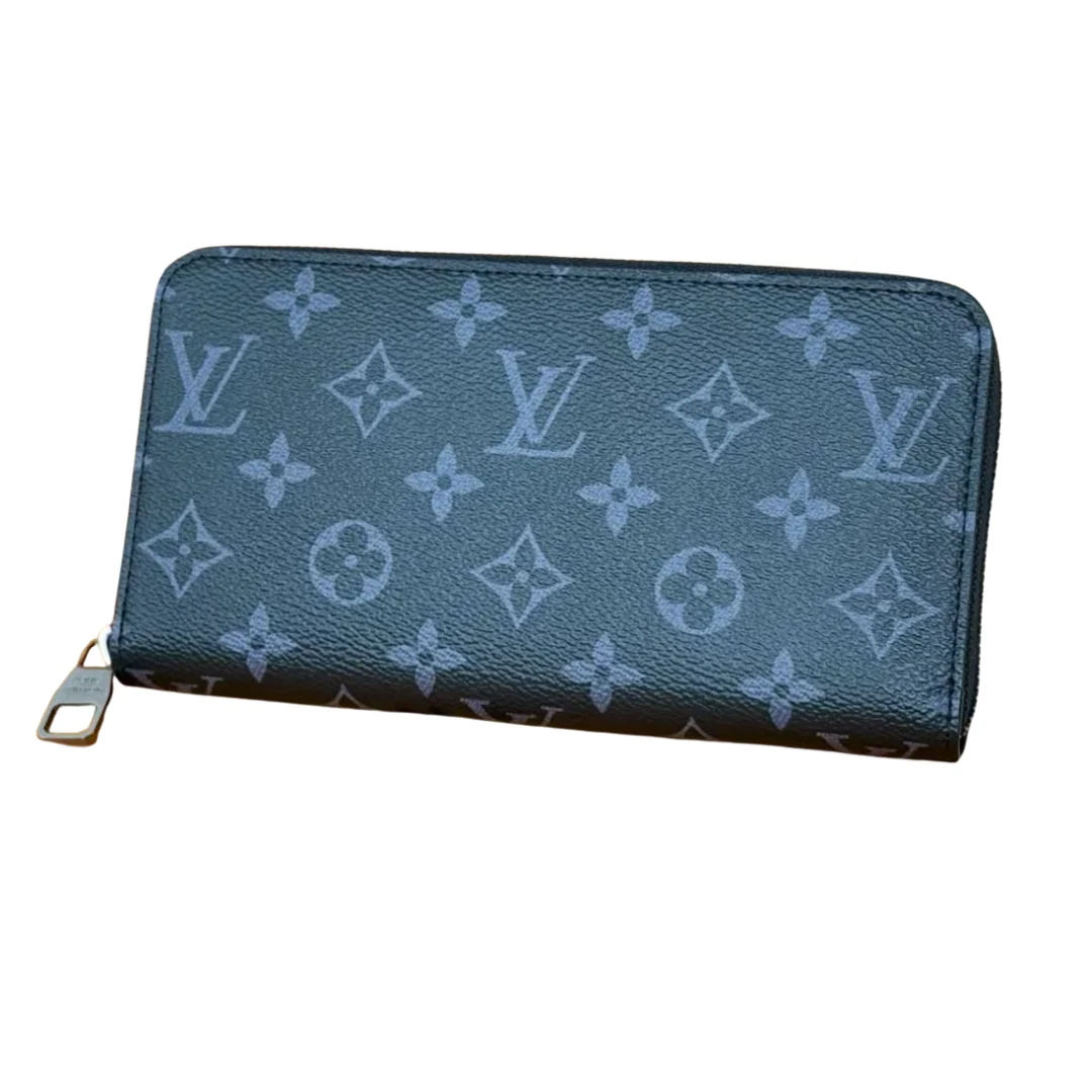 Louis Vuitton Zippy Wallet Monogram Eclipse Black