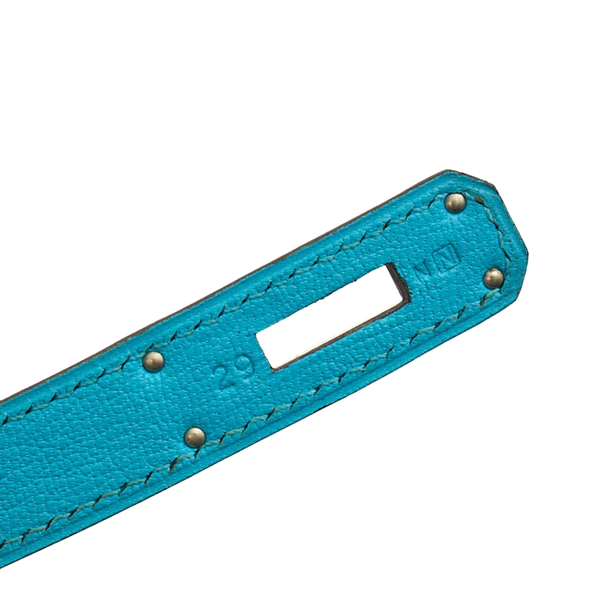 Picture of Hermes Top Handle Kelly 35 in Etain, Togo Leather