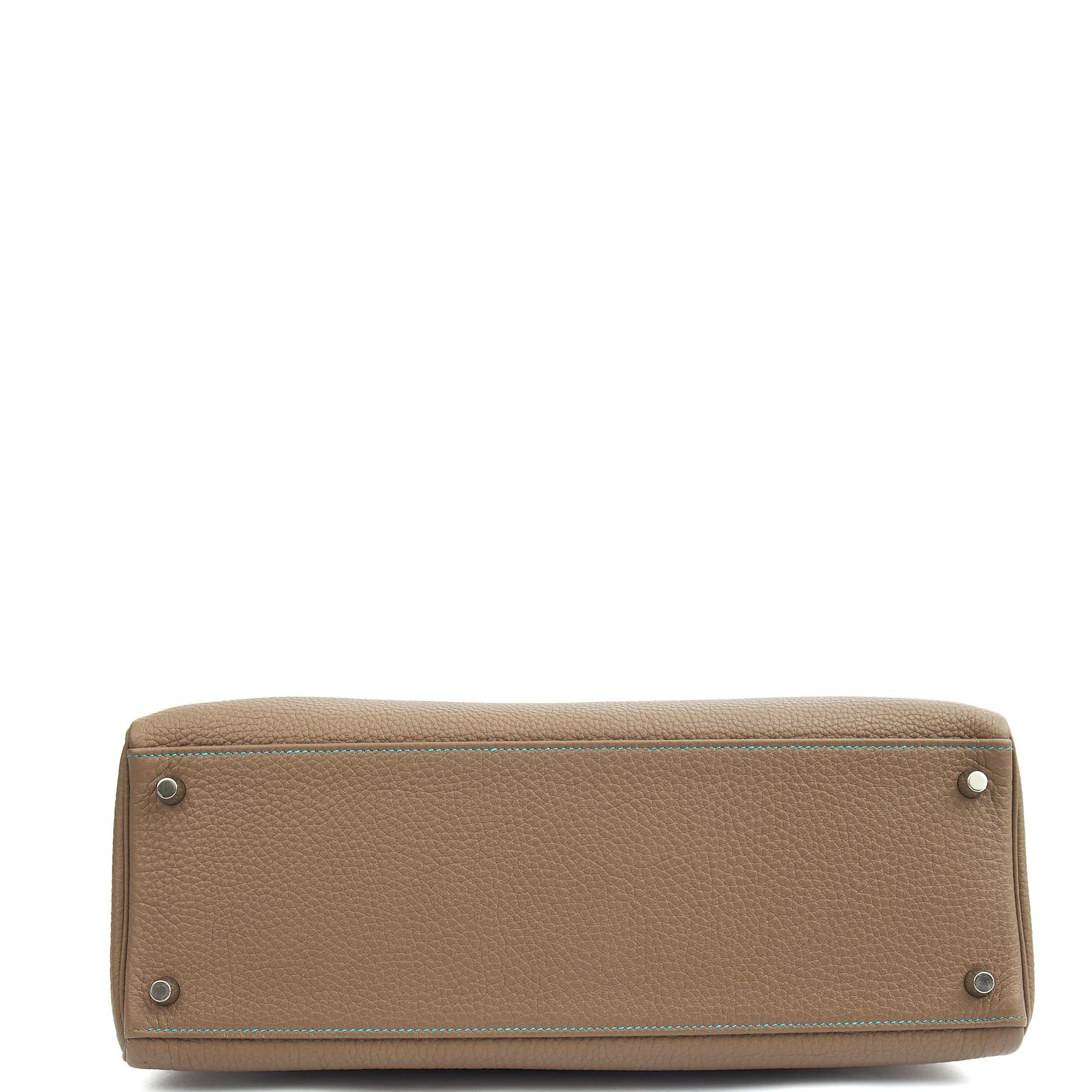 Picture of Hermes Top Handle Kelly 35 in Etain, Togo Leather