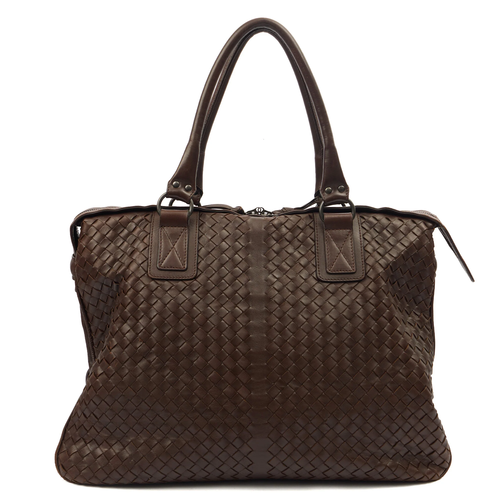 Picture of Bottega Veneta Tote Intrecciato Hobo in Fondant, Leather