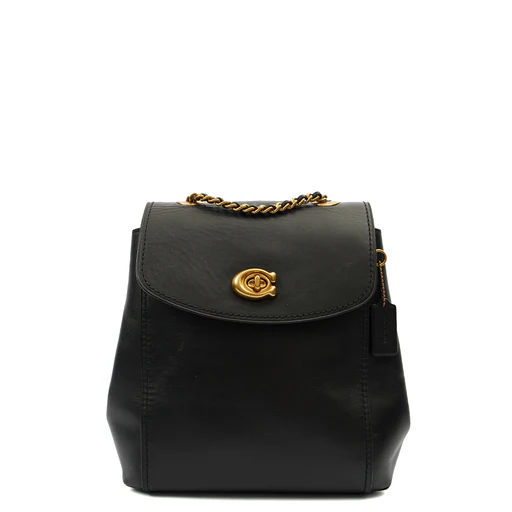Picture of Coach Backpack Parker Backpack in Black, Leather