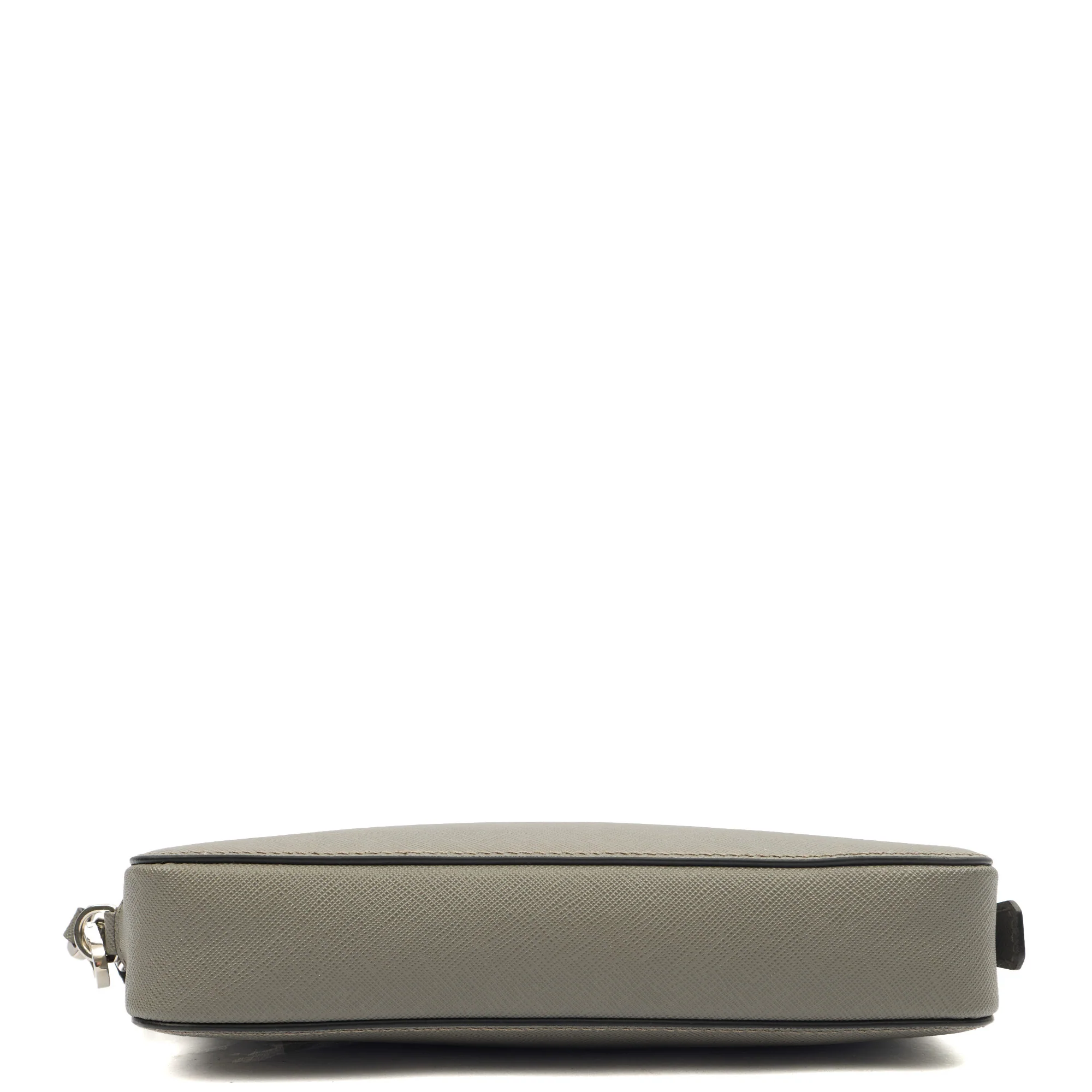 Picture of Prada Clutch Brique - Small in Grey, Calfskin
