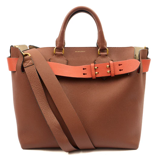 Picture of Burberry Tote Belt Bag - Medium in Brown, Leather