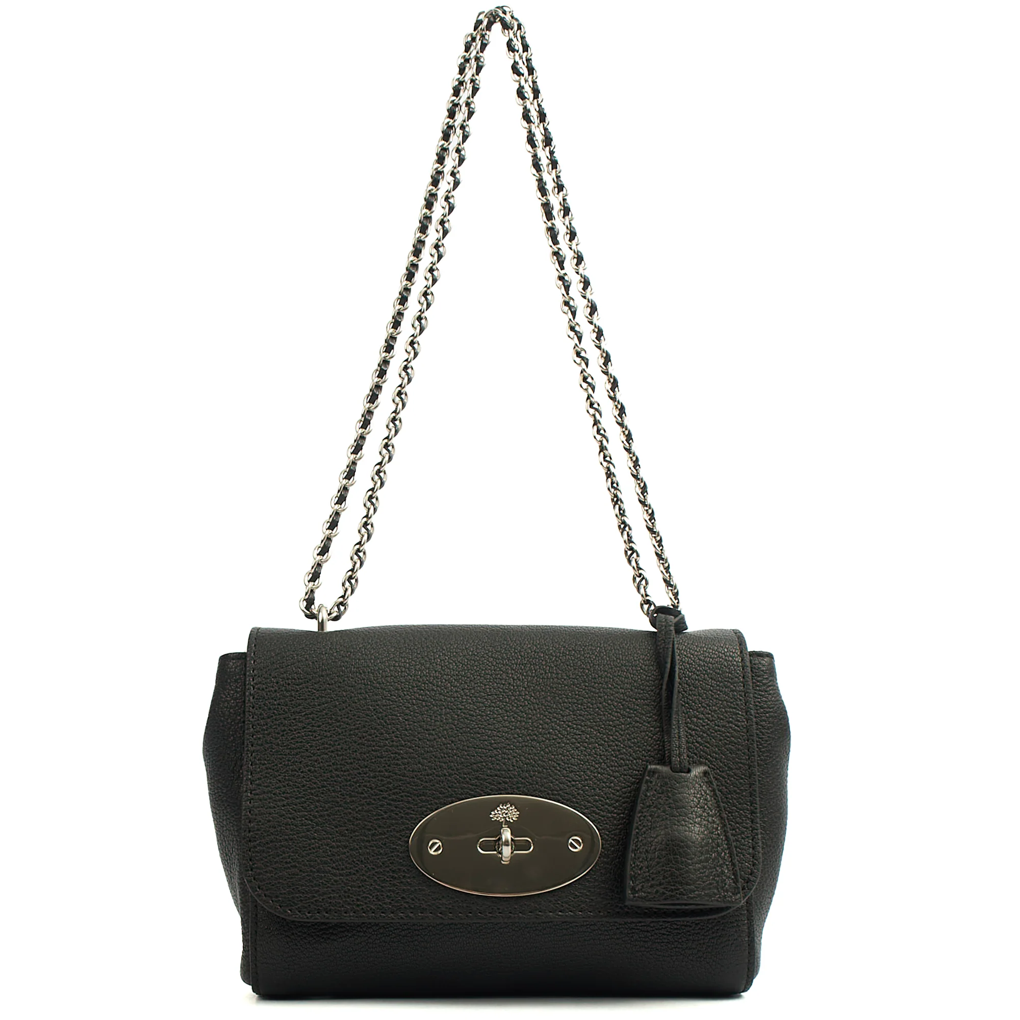 Picture of Mulberry Cross Body Lily in Black, Leather