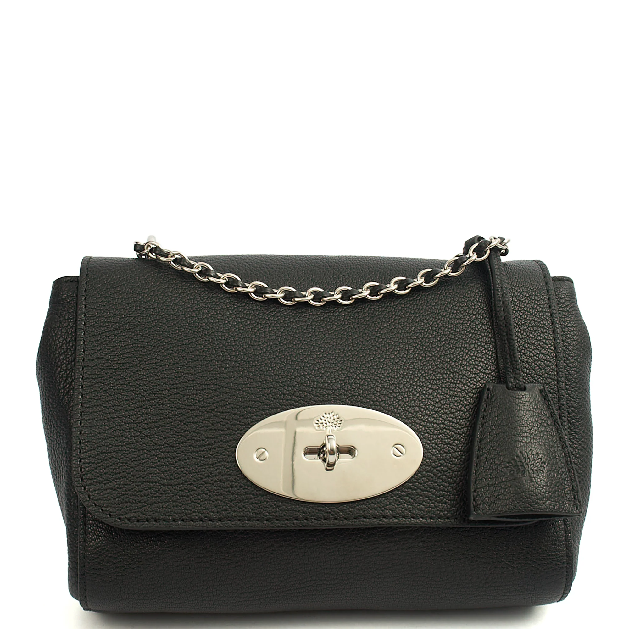 Picture of Mulberry Cross Body Lily in Black, Leather