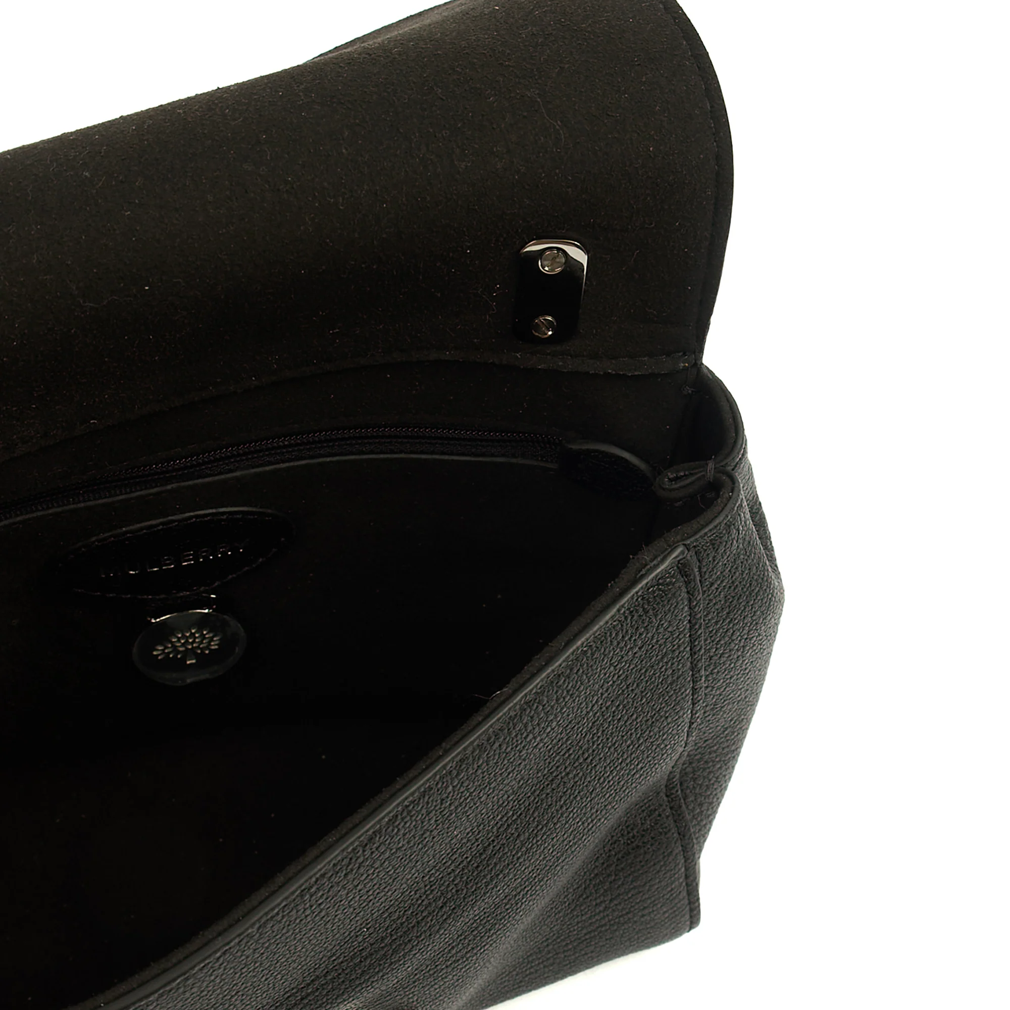 Picture of Mulberry Cross Body Lily in Black, Leather