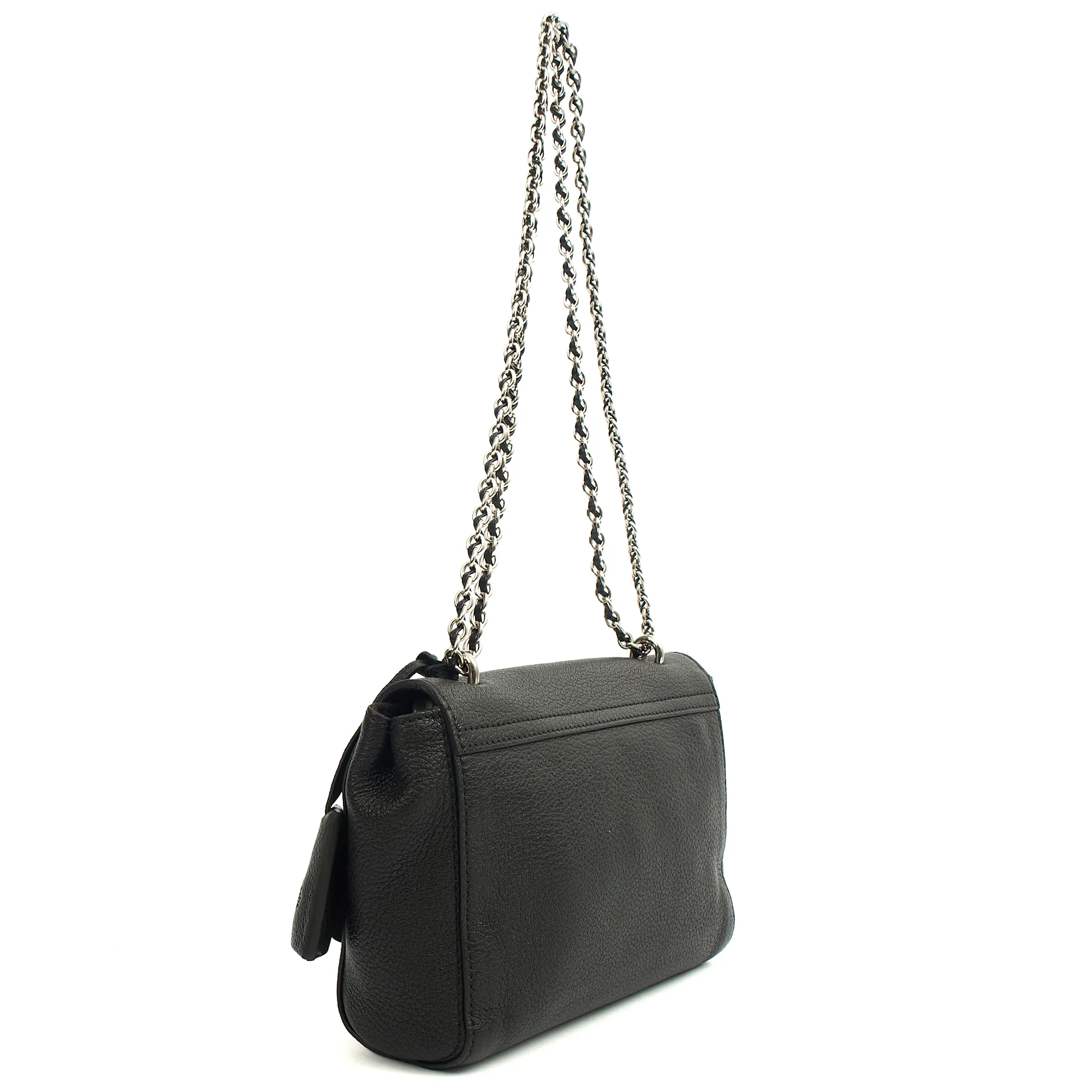 Picture of Mulberry Cross Body Lily in Black, Leather