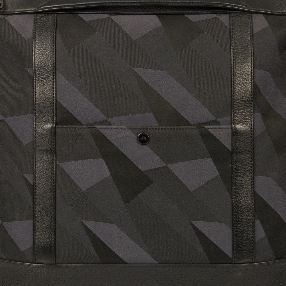 Picture of Mulberry Multitasker Camo Canvas Holdall in Blue, Fabric