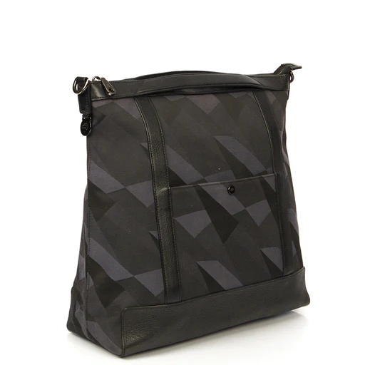 Picture of Mulberry Multitasker Camo Canvas Holdall in Blue, Fabric