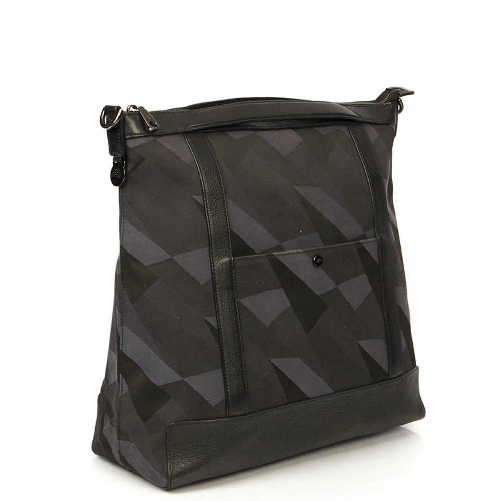 Picture of Mulberry Multitasker Camo Canvas Holdall in Blue, Fabric