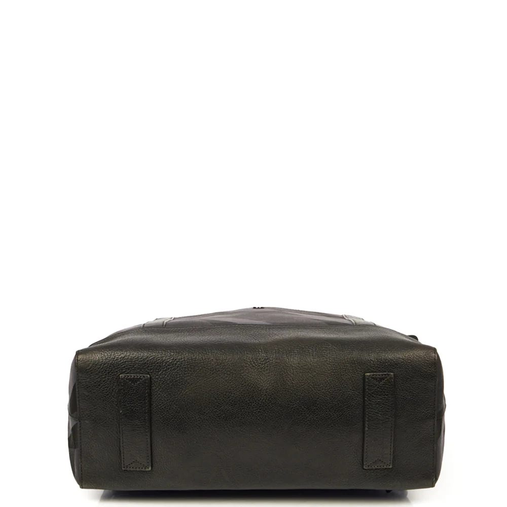 Picture of Mulberry Multitasker Camo Canvas Holdall in Blue, Fabric