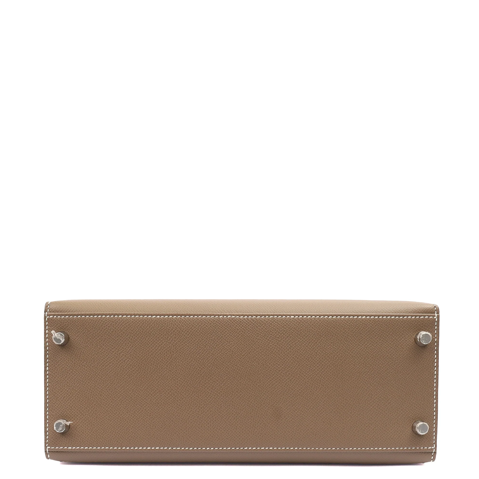 Picture of Hermes Tote Kelly 28 in Etoupe, Epsom Leather