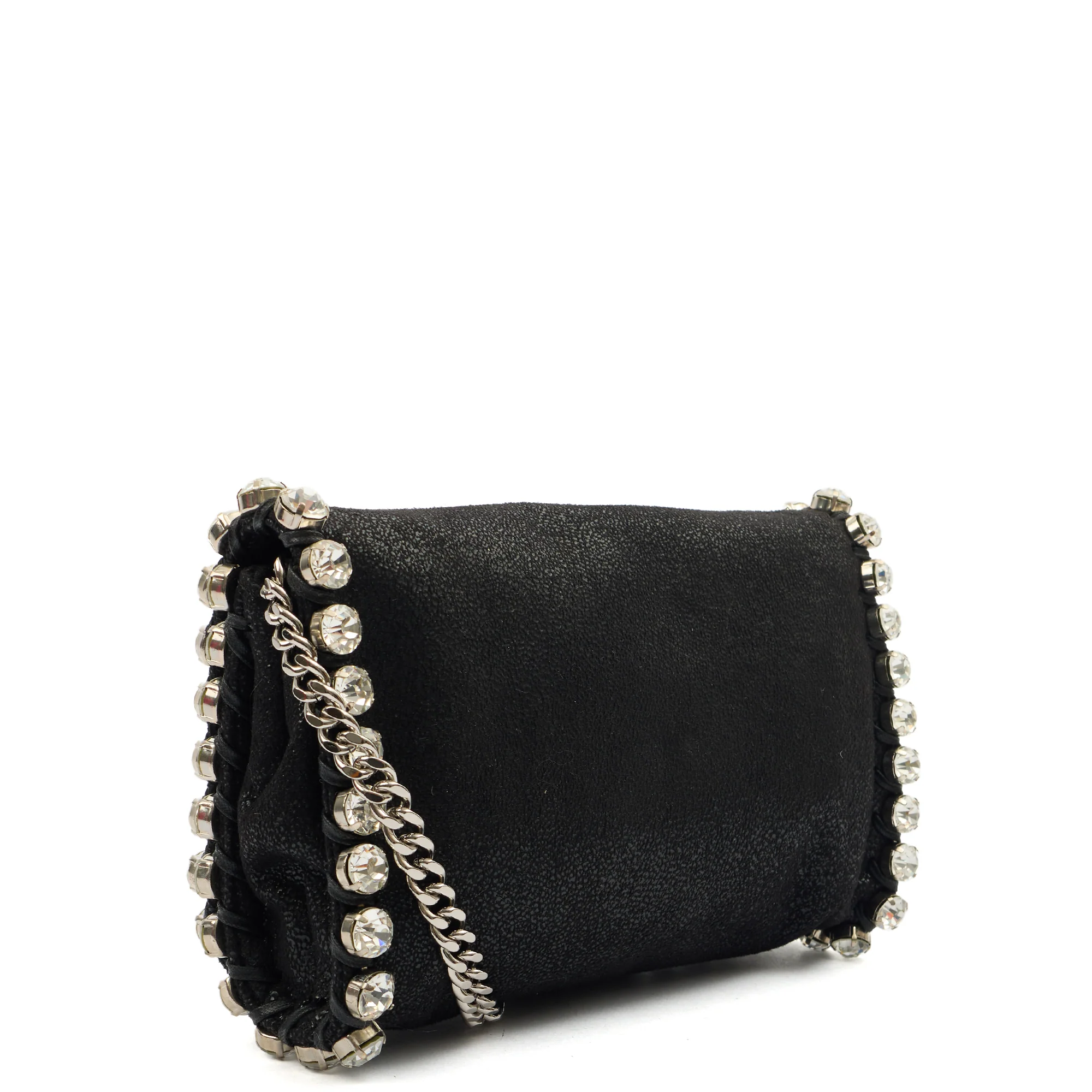 Picture of Stella McCartney Cross Body Falabella Clutch in Black, invalid