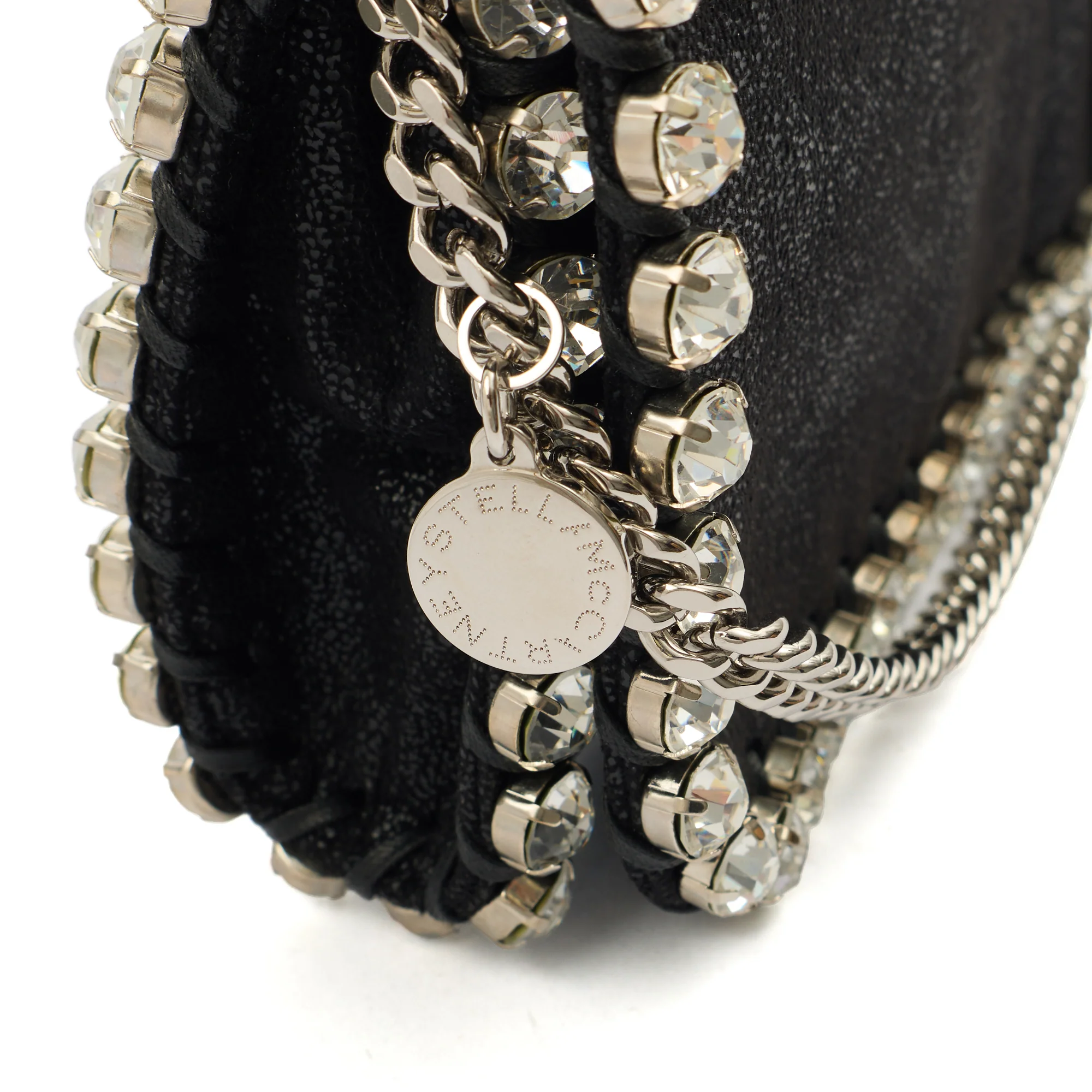 Picture of Stella McCartney Cross Body Falabella Clutch in Black, invalid