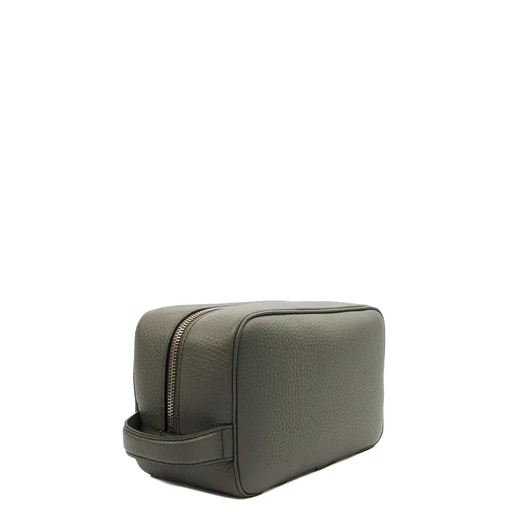 Picture of Mulberry Cosmetic Bag Wash Case in Grey, Leather