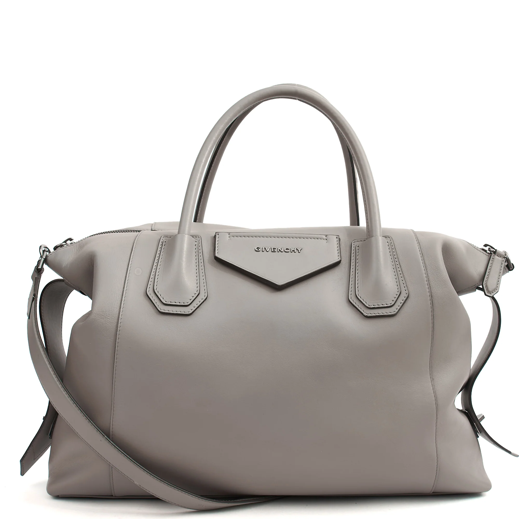 Picture of Givenchy Tote Antigona Soft - Medium in Grey, Leather