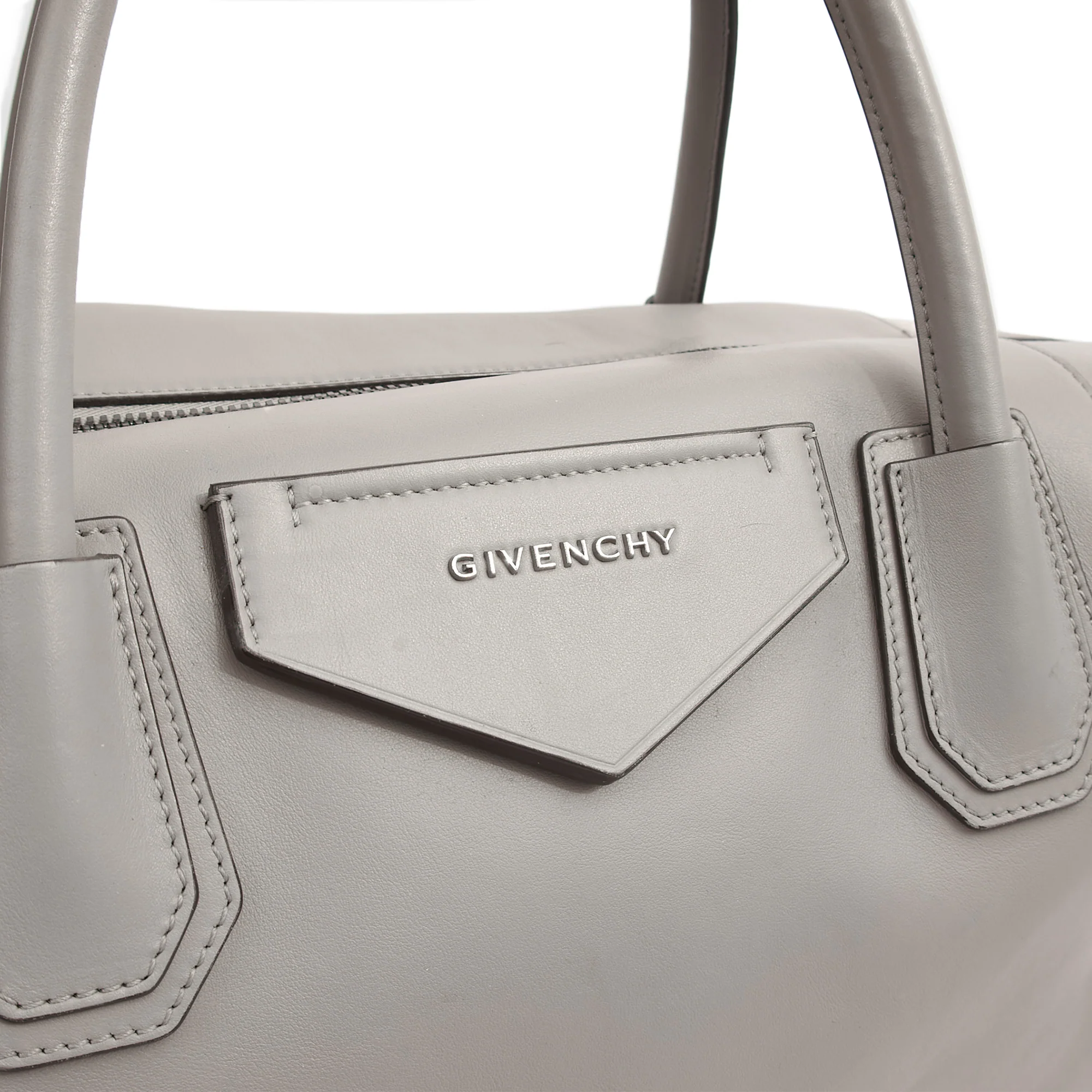 Picture of Givenchy Tote Antigona Soft - Medium in Grey, Leather