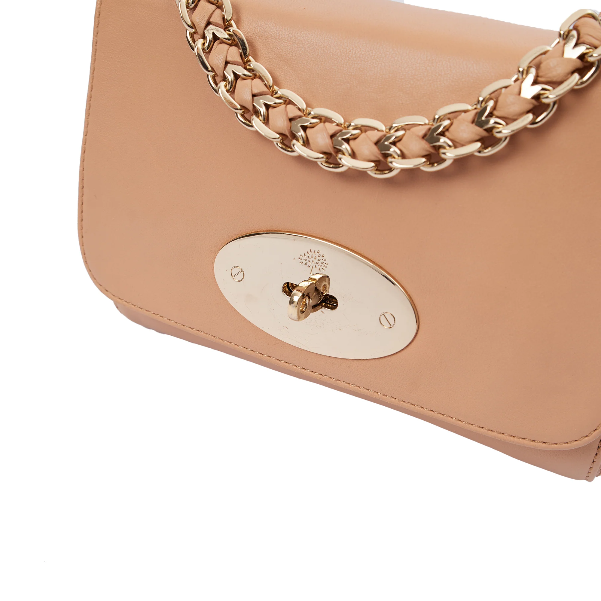 Picture of Mulberry Shoulder Bag Lily Top Handle - Small in Brown, Leather