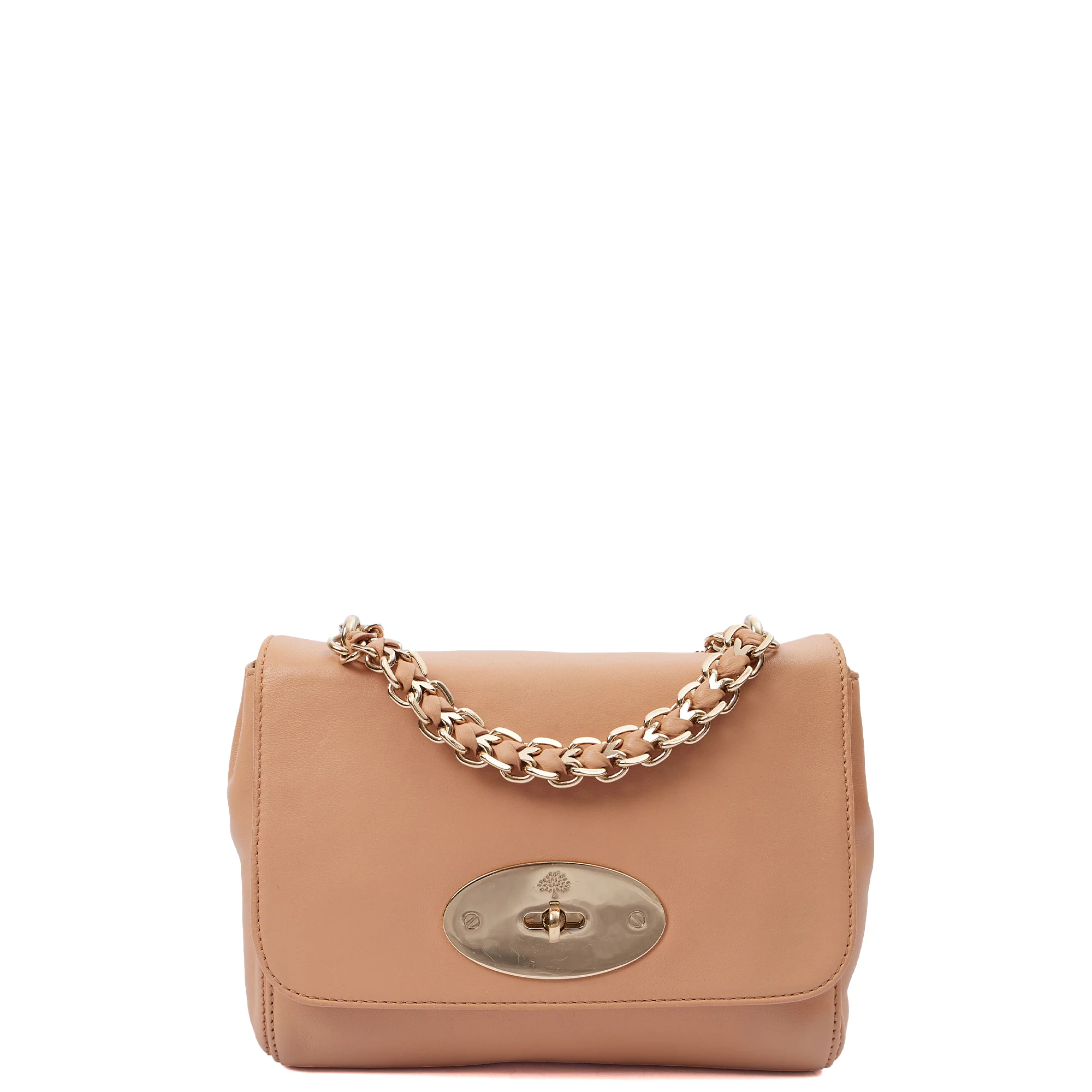 Picture of Mulberry Shoulder Bag Lily Top Handle - Small in Brown, Leather