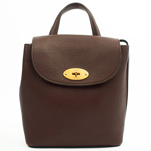 Picture of Mulberry Backpack Mini Bayswater in Oxblood, Calfskin Leather
