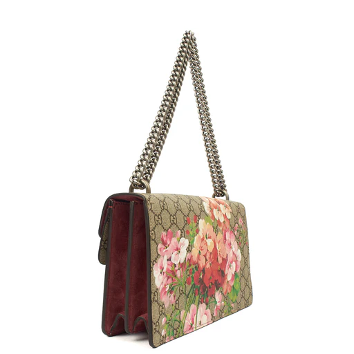 Picture of Gucci Shoulder Bag Dionysus - Medium in GG Supreme, Leather