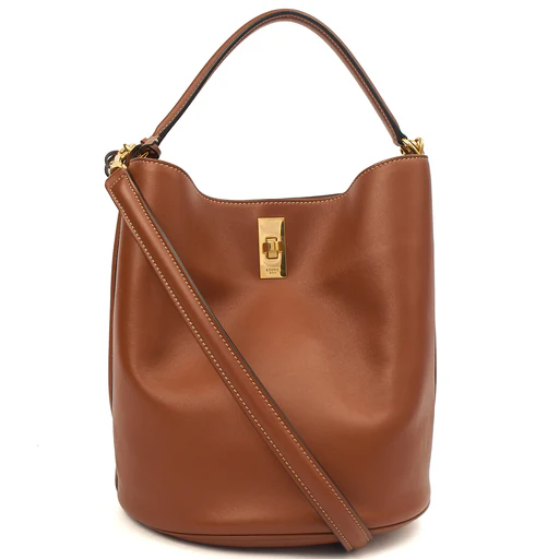 Picture of Celine Bucket Bag Sangle Seau in Brown, Box Calfskin