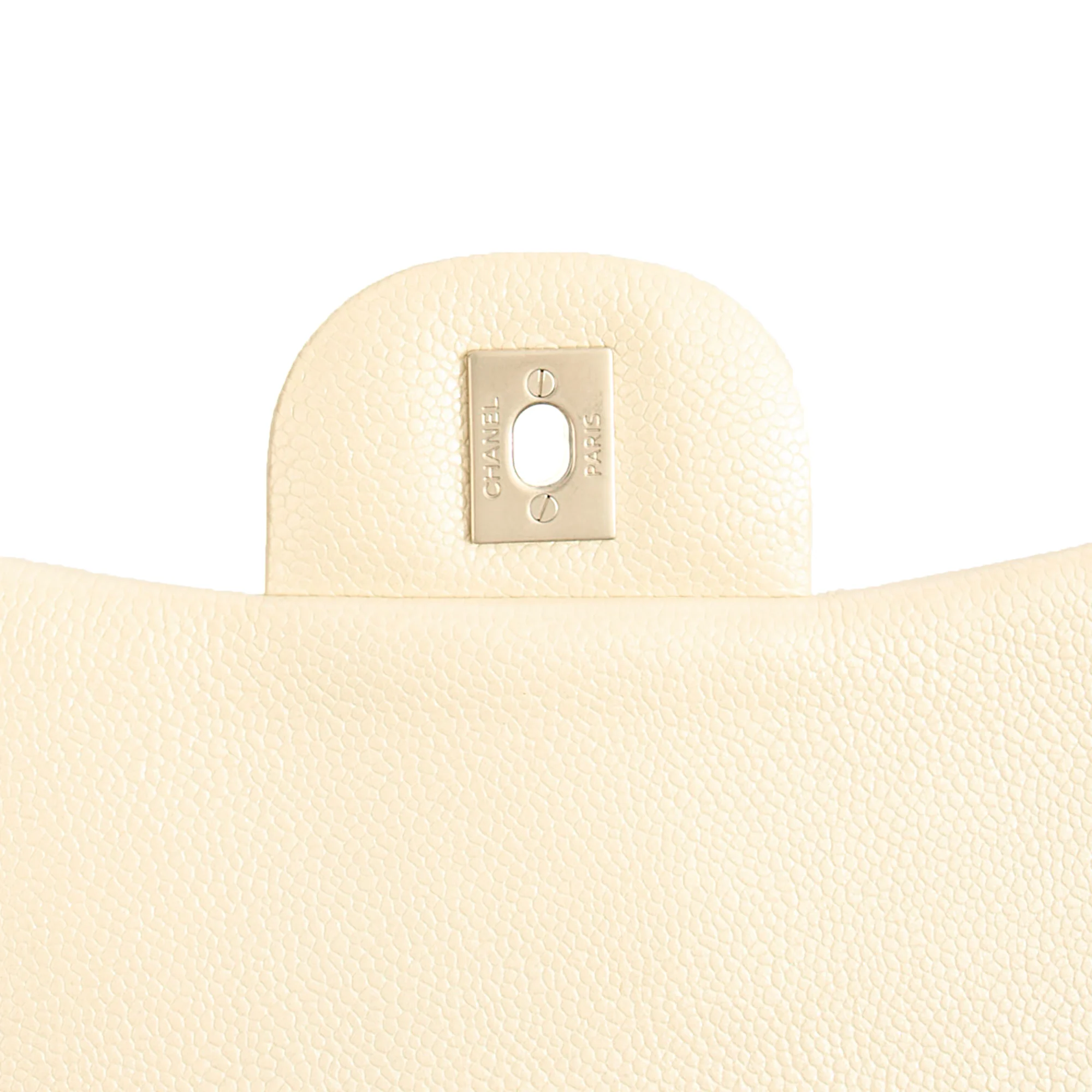 Picture of Chanel Shoulder Bag Classic Double Flap - Large in Neutral, Caviar Leather