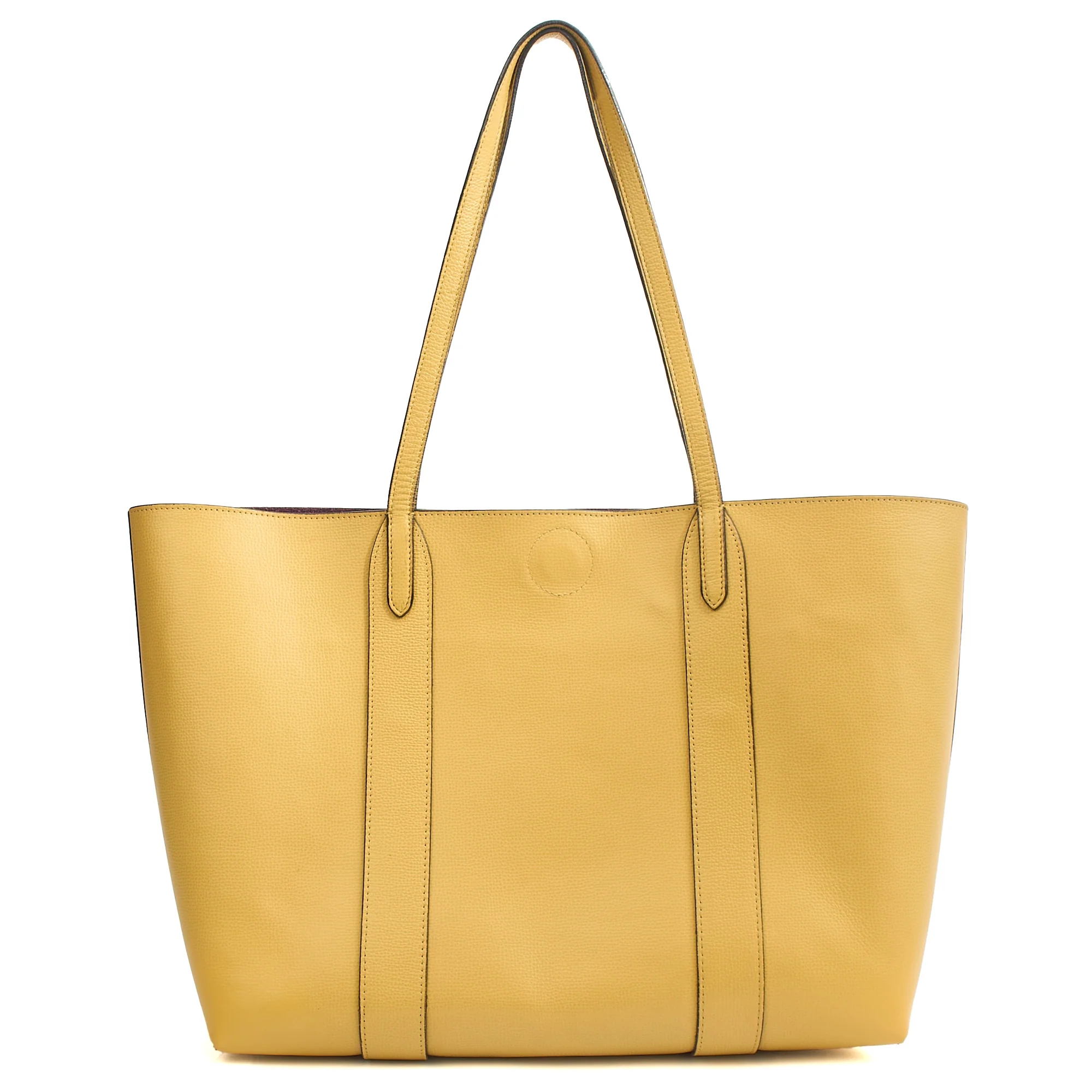 Picture of Mulberry Tote Bayswater Tote in Citrus Yellow, Calfskin Leather