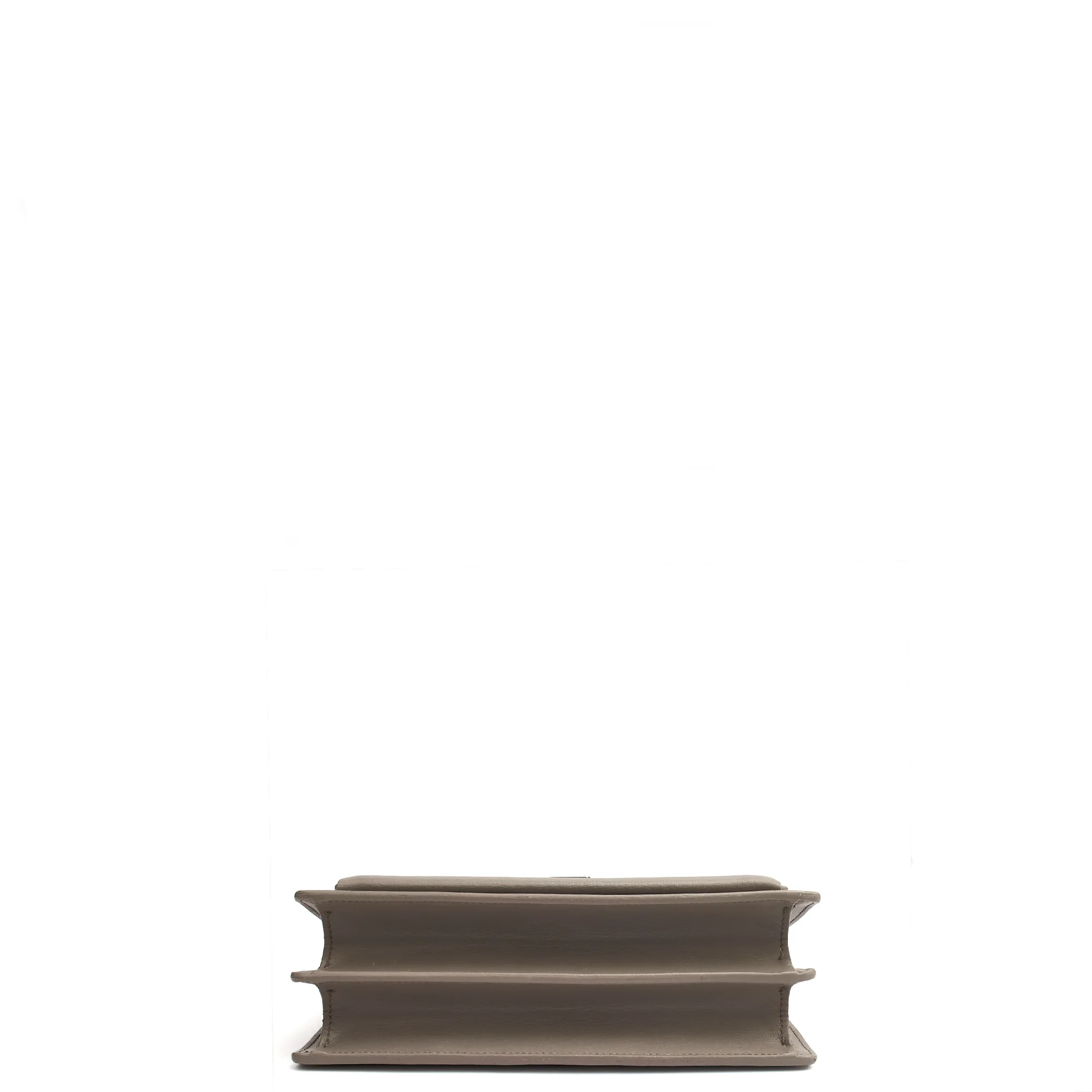 Picture of Saint Laurent Shoulder Bag Sunset - Medium in Grey, Leather