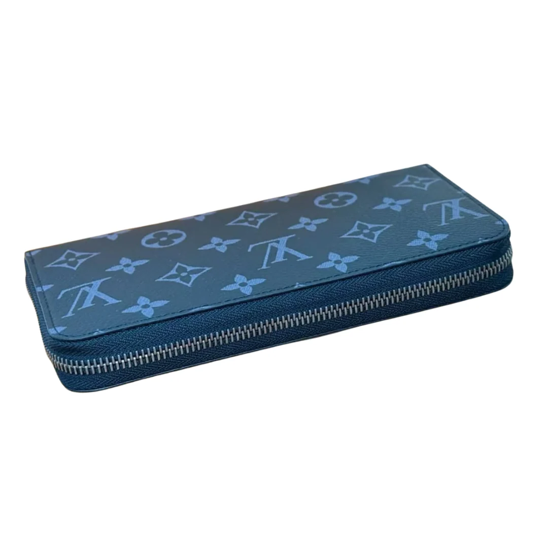Louis Vuitton Zippy Wallet Monogram Eclipse Black