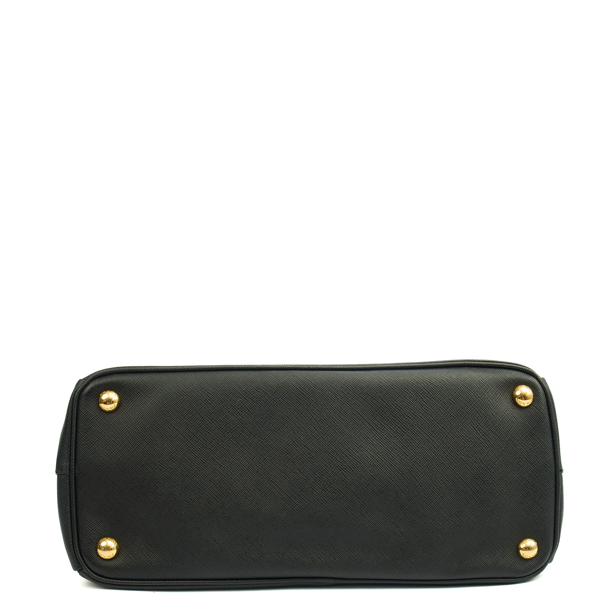 Picture of Prada Tote Galleria - Medium Double Zip Tote in Black, Saffiano Leather