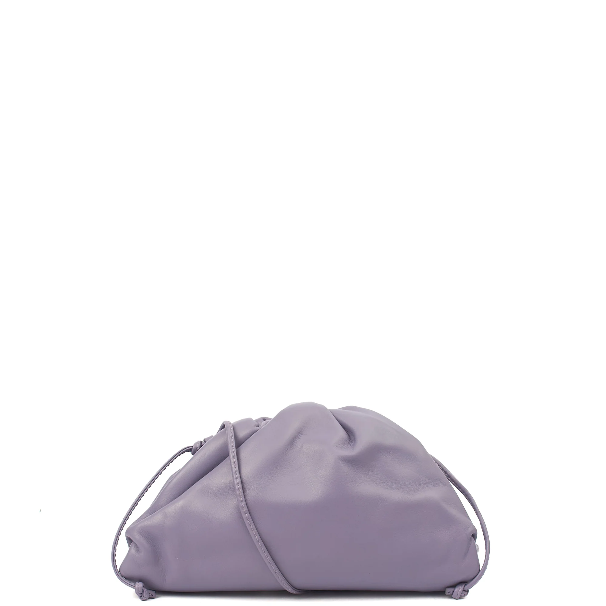 Picture of Bottega Veneta Cross Body The Pouch - Small in Purple, Leather