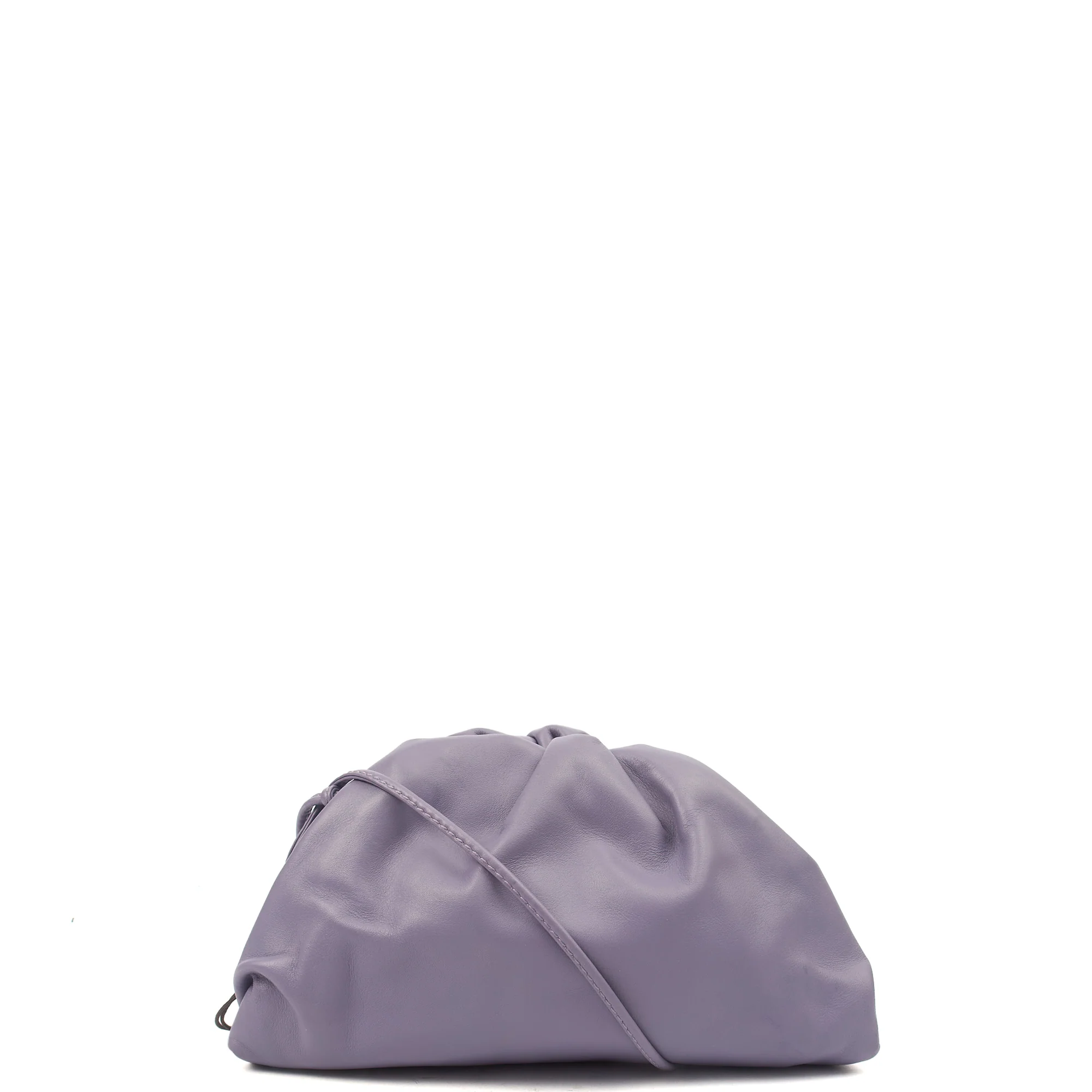 Picture of Bottega Veneta Cross Body The Pouch - Small in Purple, Leather