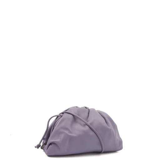 Picture of Bottega Veneta Cross Body The Pouch - Small in Purple, Leather
