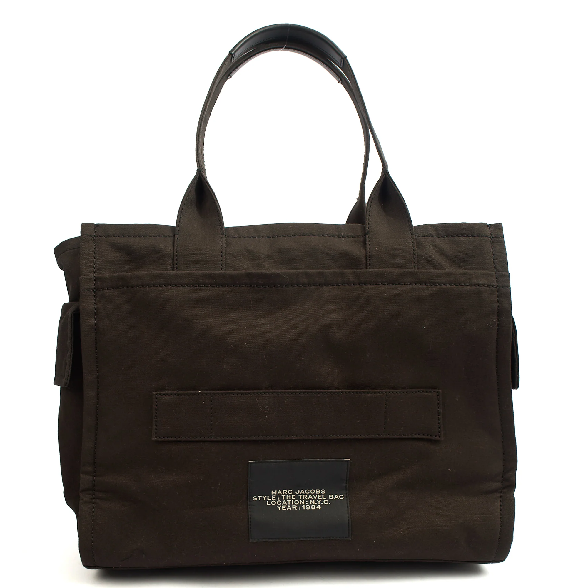 Picture of Marc Jacobs Soft Sided The Travel Bag in Black, Fabric