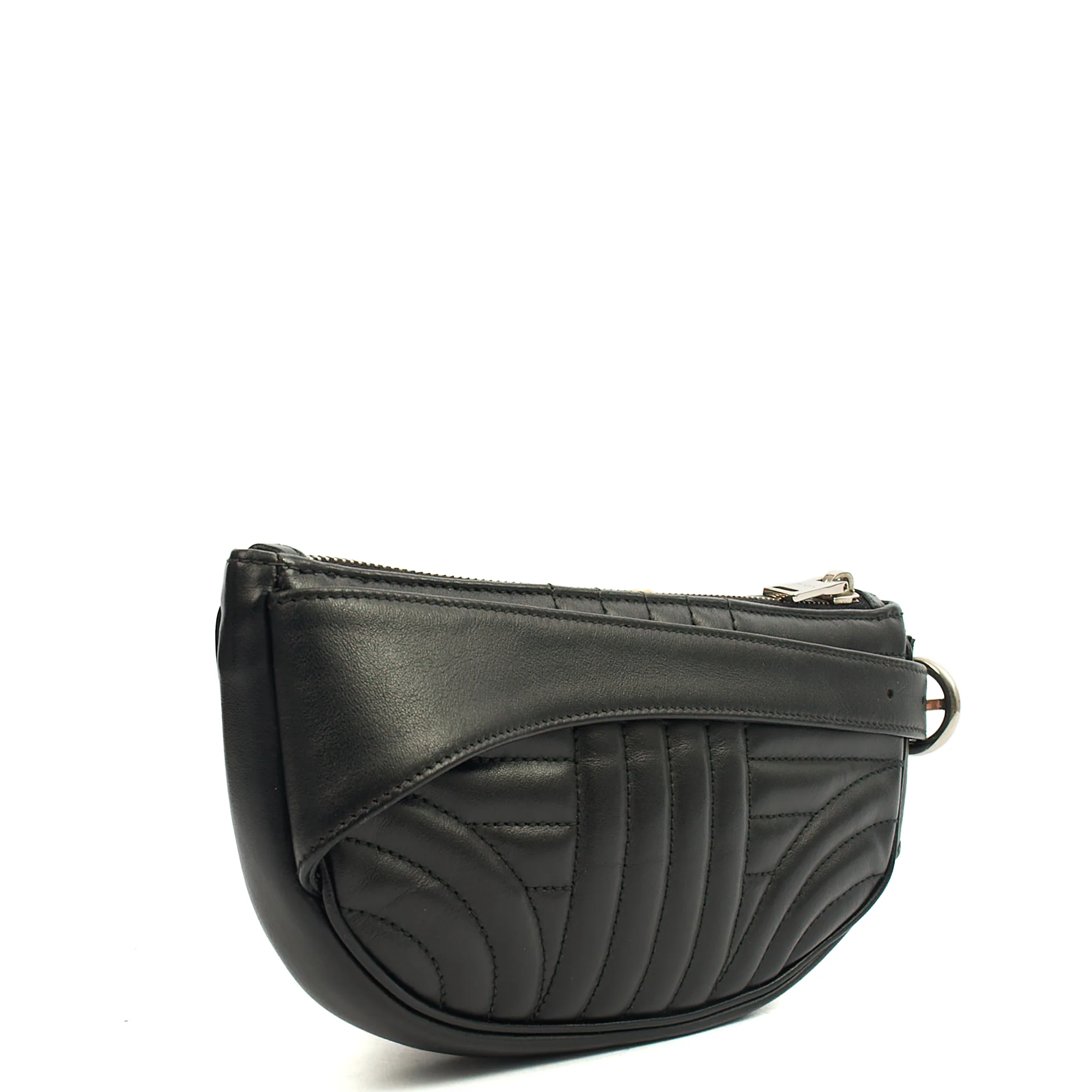 Picture of Prada Cross Body Belt Bag in Black, Leather