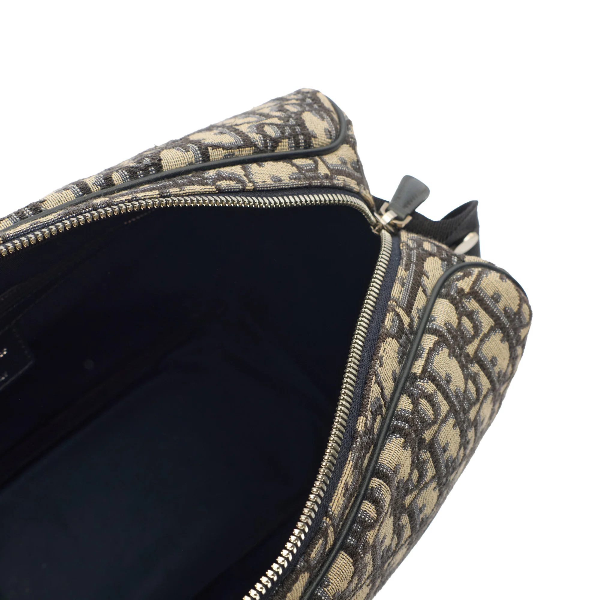 Picture of Christian Dior Tote Tote in Blue, Dior Oblique Embroidery