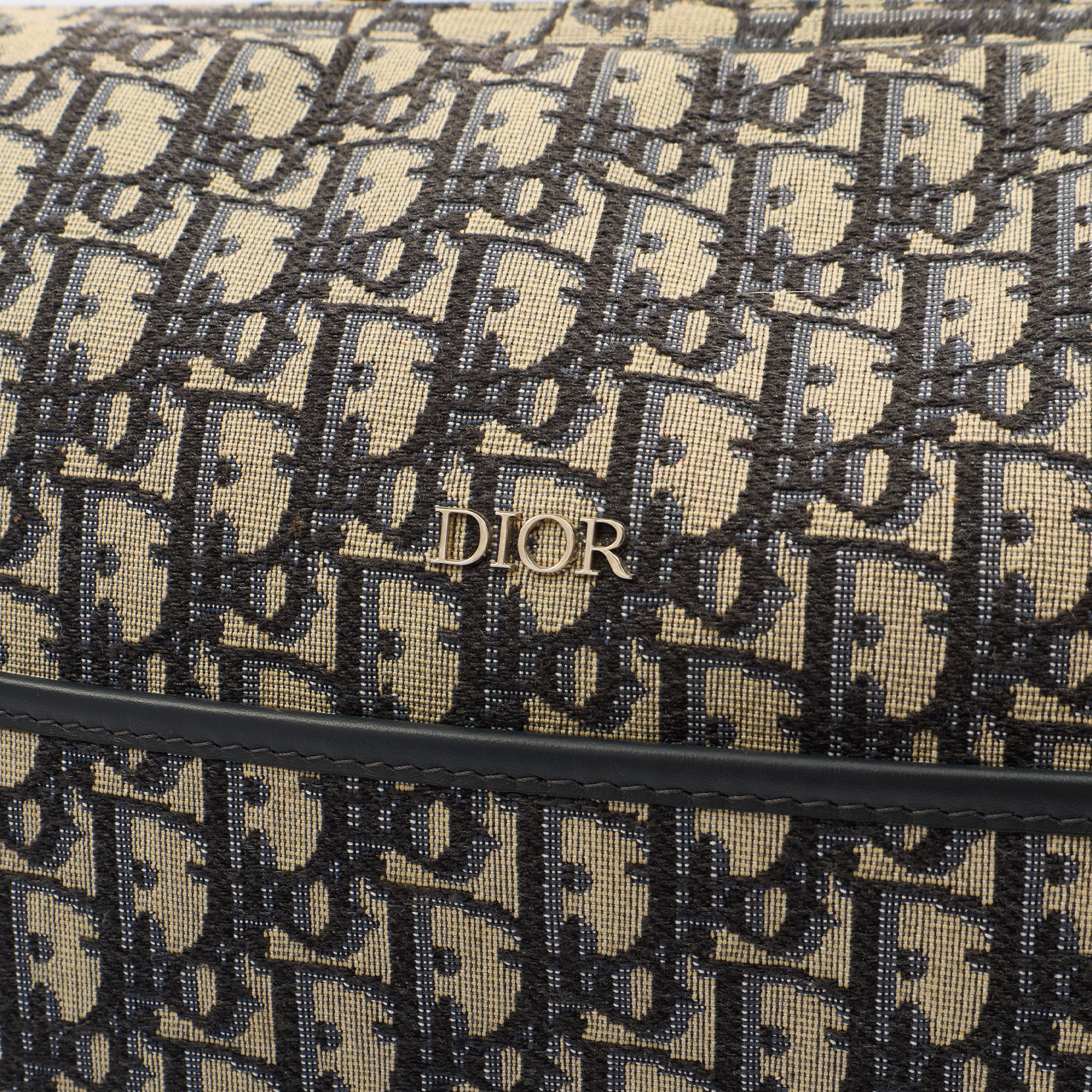 Picture of Christian Dior Tote Tote in Blue, Dior Oblique Embroidery