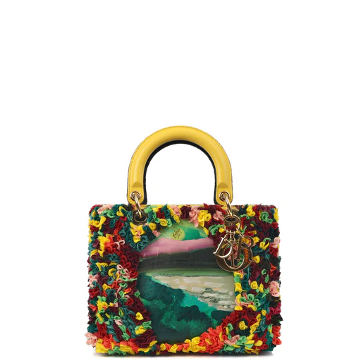 Picture of Christian Dior Tote Lady Dior - Medium in Multi, Other