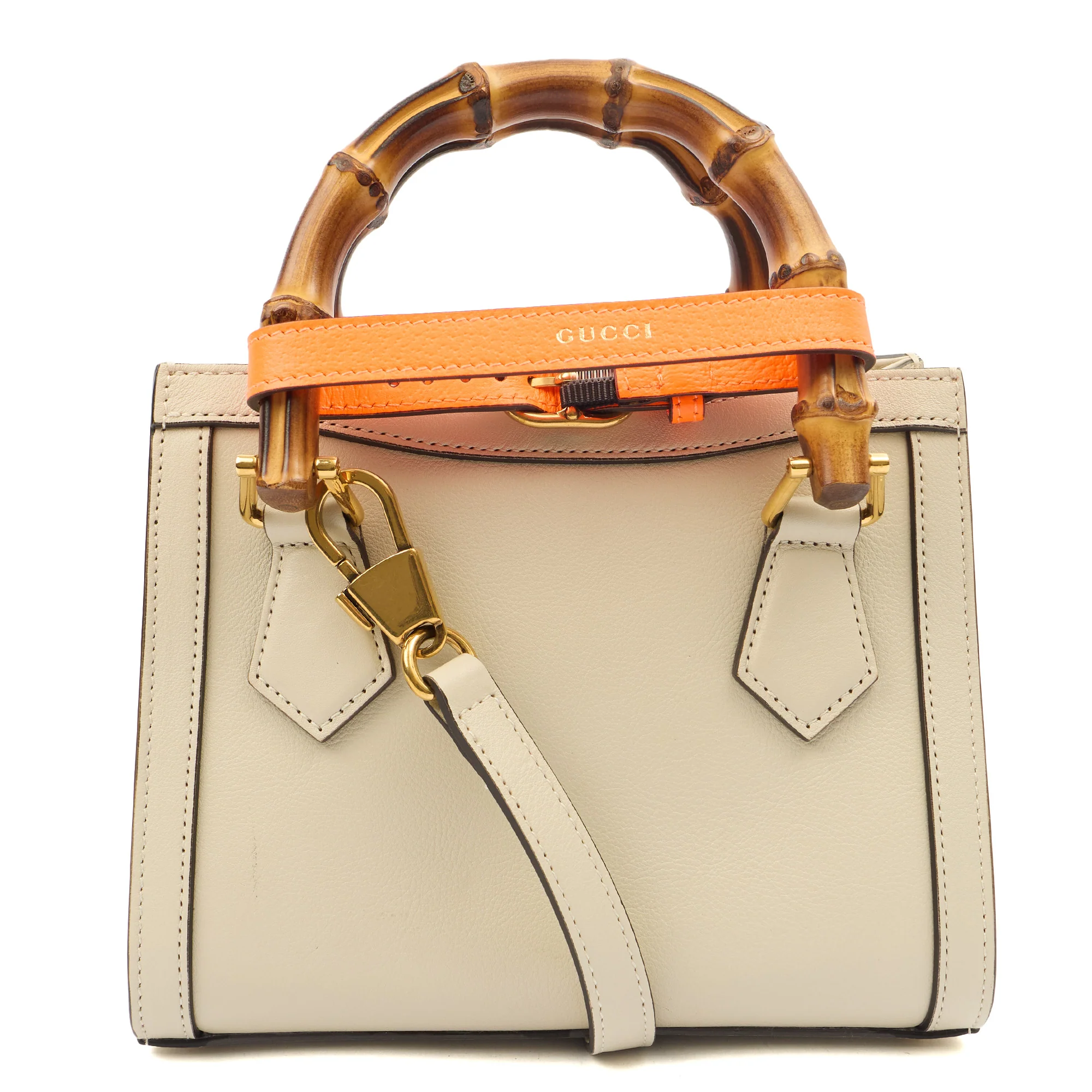 Picture of Gucci Mini Bag Diana - Mini in Neutral, Leather