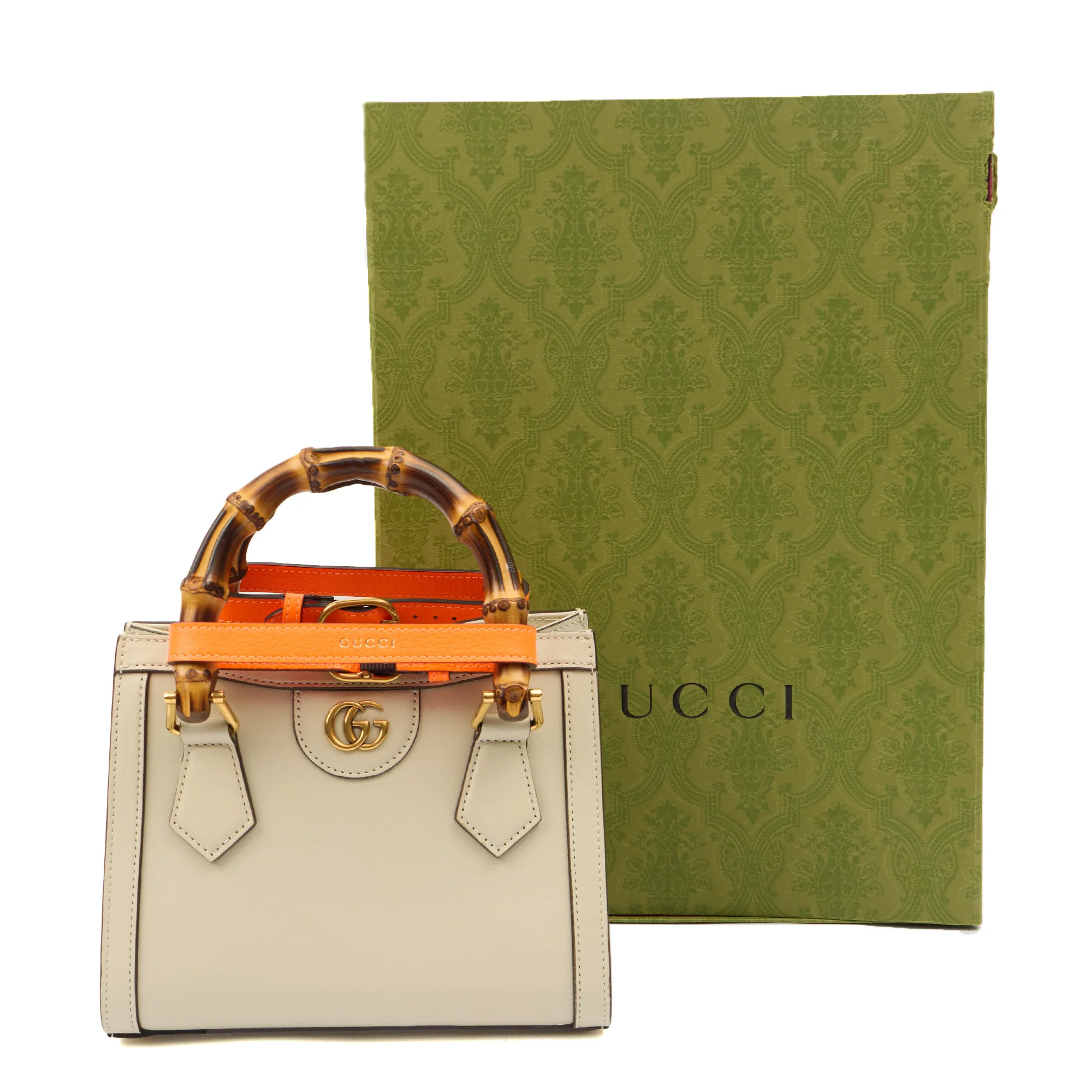 Picture of Gucci Mini Bag Diana - Mini in Neutral, Leather
