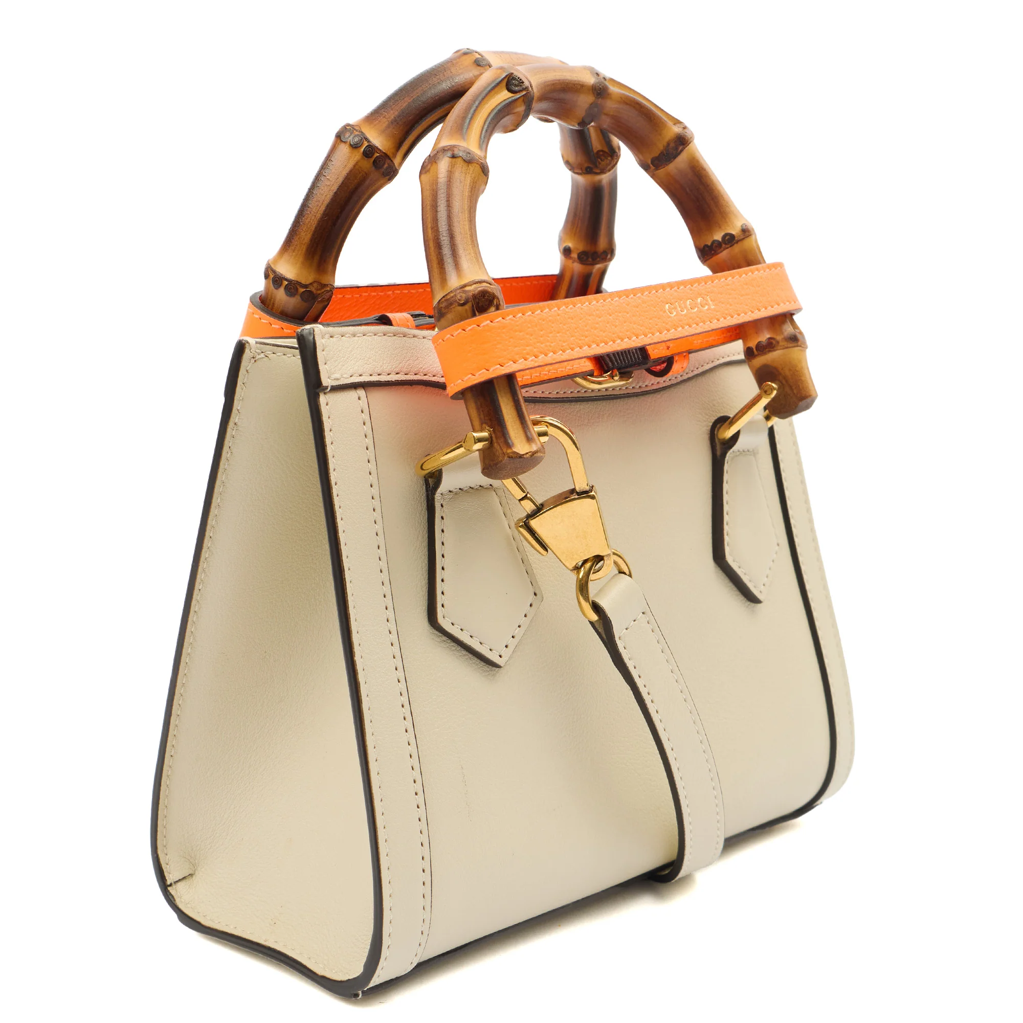 Picture of Gucci Mini Bag Diana - Mini in Neutral, Leather