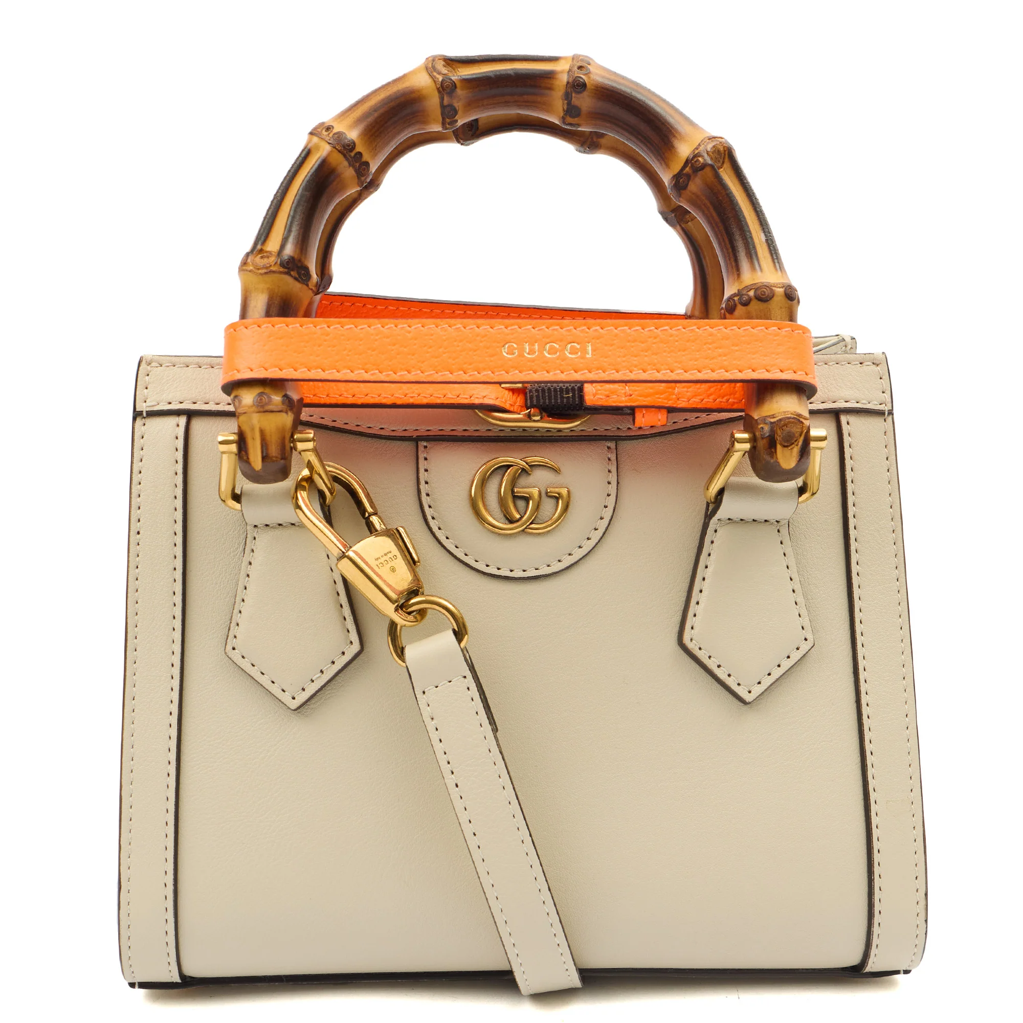 Picture of Gucci Mini Bag Diana - Mini in Neutral, Leather