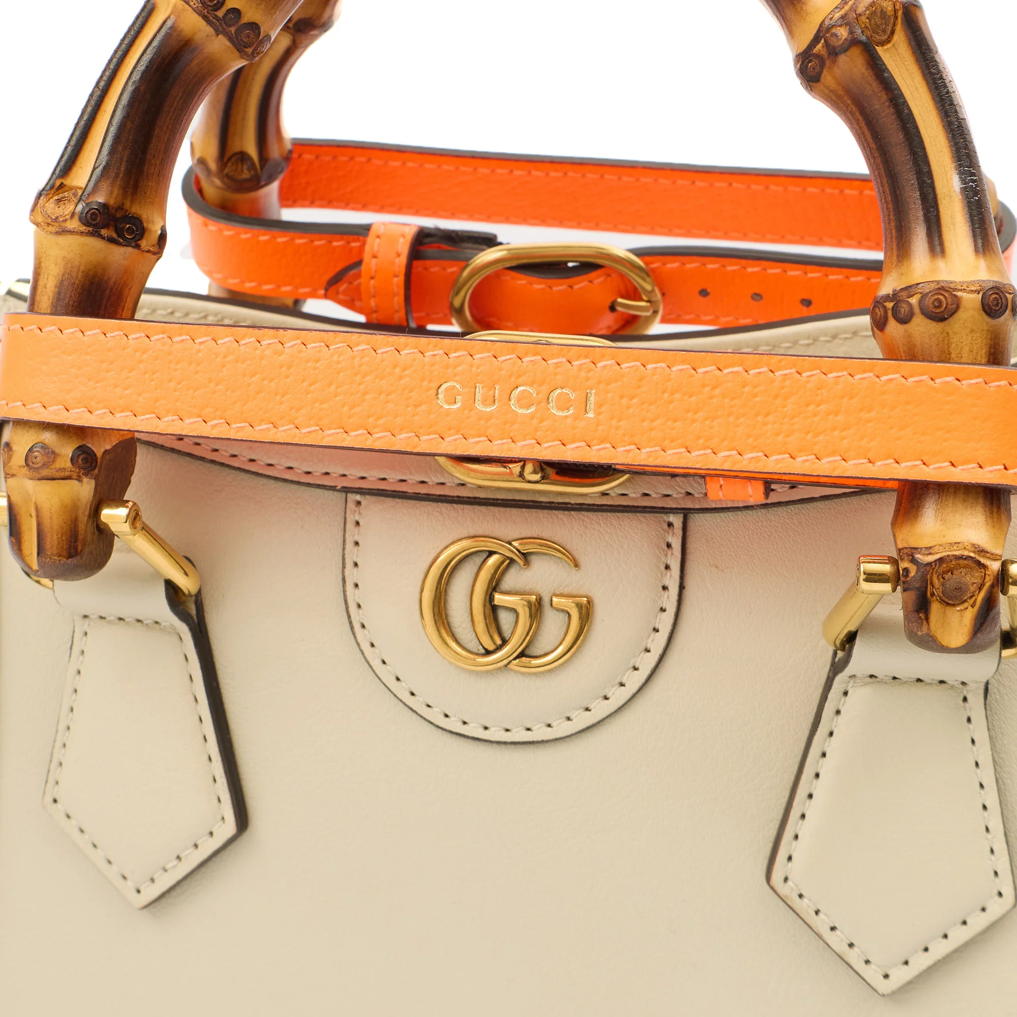 Picture of Gucci Mini Bag Diana - Mini in Neutral, Leather