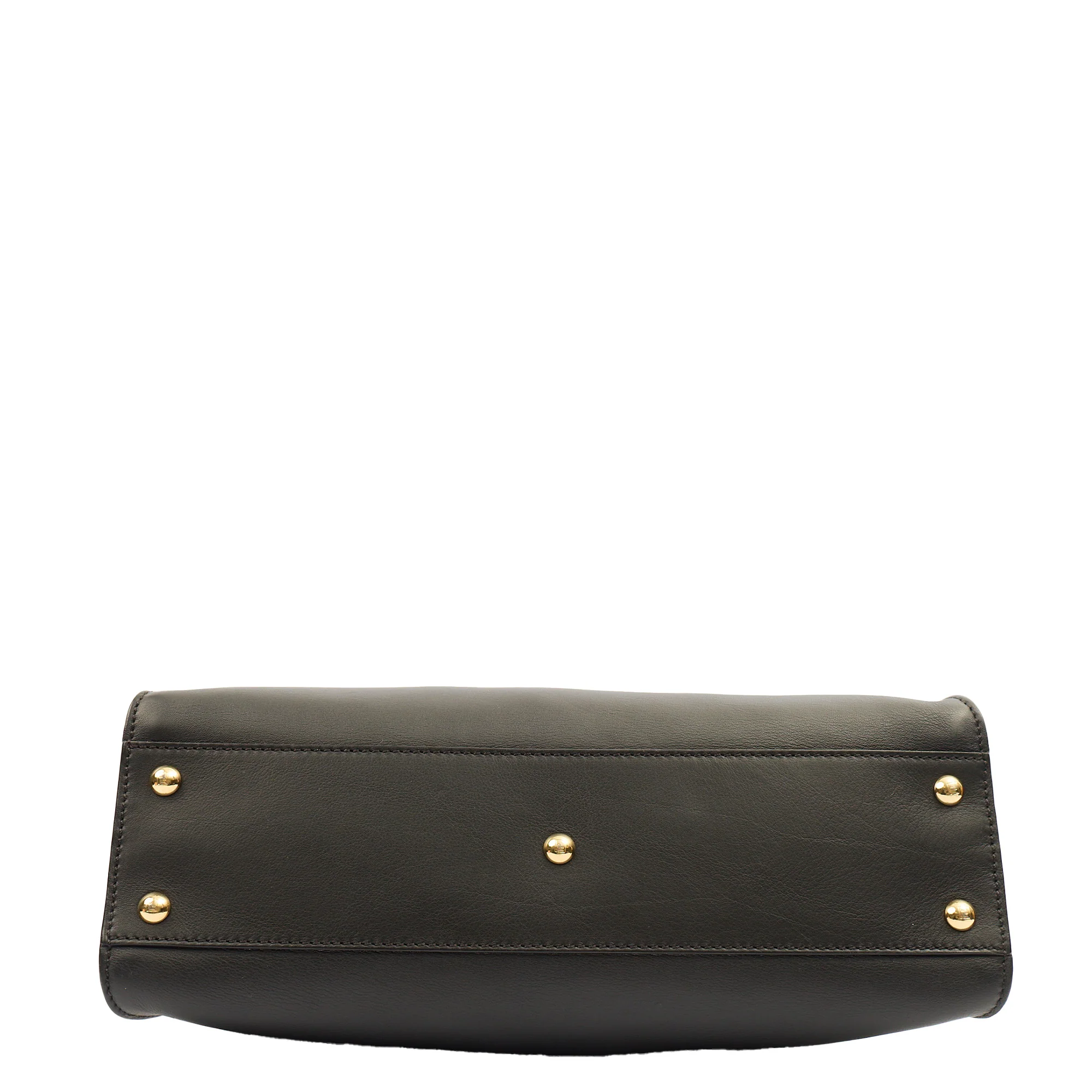 Picture of Fendi Top Handle Peekaboo Iconic - Medium in Black, Leather