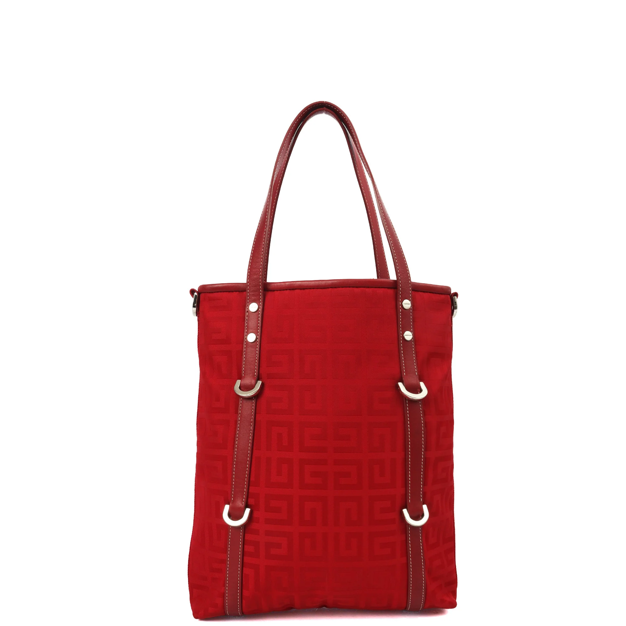 Picture of Givenchy Tote Shoulder Bag in Red, Fabric