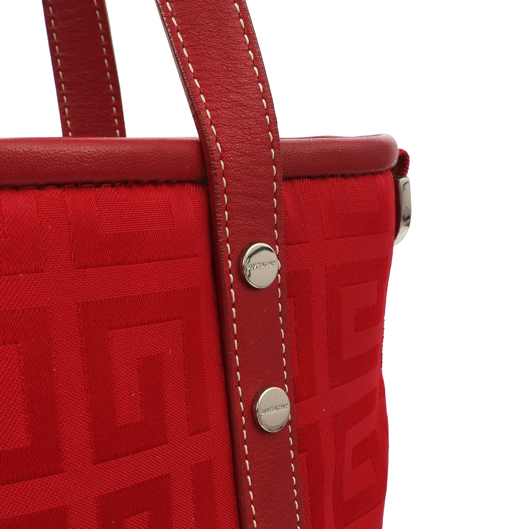 Picture of Givenchy Tote Shoulder Bag in Red, Fabric