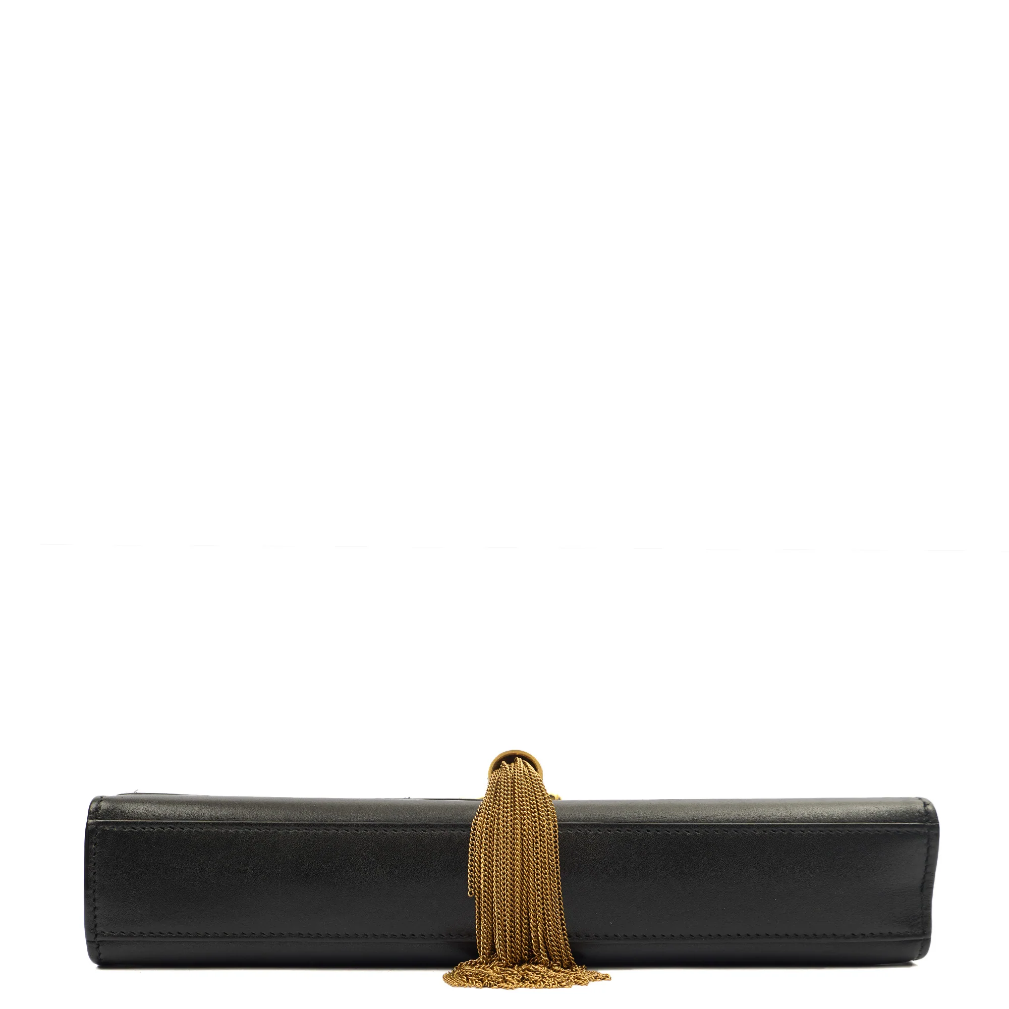 Picture of Saint Laurent Cross Body Kate Medium Tassle in Black, Calfskin Leather